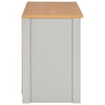 vidaXL Meuble TV Gris 95x39x58 cm