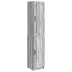 vidaXL Ensemble de Meubles 2 Pièces Sonoma gris Bois d'ingénierie