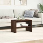 vidaXL Meuble TV chêne marron 60x40x40 cm bois d'ingénierie