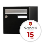 Boite aux lettre  Allure 1 porte   noir 9005M