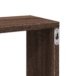 vidaXL Étagère murale chêne marron 167 5x18x68 cm bois d'ingénierie