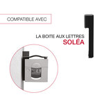 Console murale à visser Soléa Noir Sablé RAL 2100 MS