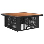 vidaXL Ensemble de salle à manger pour jardin 3 Pièces Beige et crème