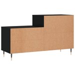 vidaXL Armoire à chaussures Noir 102x36x60 cm Bois d'ingénierie