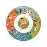 Djeco DJ07016 - Puzzle géant l'année
