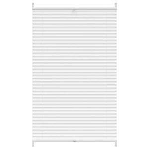 vidaXL Store plissé 80x100 cm Blanc