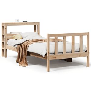 vidaXL Cadre de lit sans matelas 100x200 cm bois massif de pin
