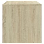 vidaXL Tables de chevet 2 Pièces Chêne sonoma 40x30x30 cm Bois ingénierie