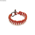 Fermoir en métal 3 x 3 cm (idéal pour paracord)