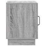 vidaXL Table de chevet 2 Pièces Sonoma gris 43 x 34 5 x 47 cm