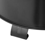 vidaXL Poêle à bois de camping Noir 36x26x22 5 cm Métal