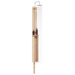 vidaXL Douche d'extérieur 246 cm Naturel