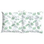 vidaXL Coussin de Chaise Basse 6 Pièces Blanc 100 x 50 x 7 cm oxford