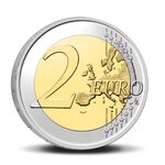 Pièce de monnaie 2 euro commémorative belgique 2021 be – charles quint