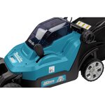Makita tondeuse à gazon sans fil 36 v noir et bleu