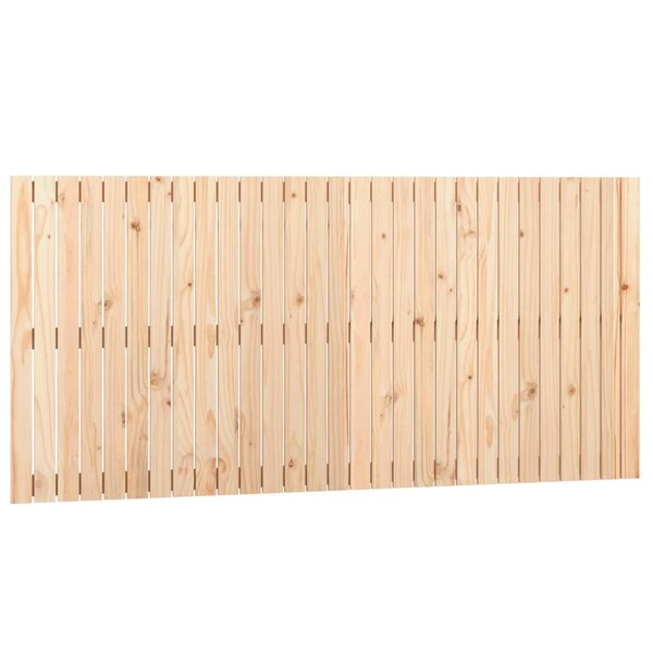 vidaXL Tête de lit murale 185x3x90 cm Bois massif de pin