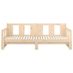 vidaXL Lit coulissant sans matelas bois de pin massif 2x(90x200) cm