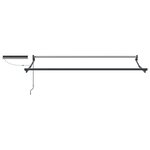 vidaXL Auvent rétractable électrique Beige et Anthracite 3 5 x 2 m