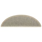 vidaXL Tapis d'escalier autocollants 30 Pièces 56x17x3 cm vert clair