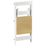 vidaXL Chaises à manger pliables lot de 4 Corona bois massif de pin