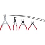 Ks tools coffret de pinces à collier 4 pièces