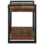 vidaXL Étagère murale multicolore bois massif récupération