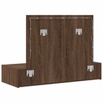 vidaXL Table de Toilette Marron 100 x 40 x 70 cm Bois d'ingénierie