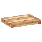 vidaXL Étagères flottantes 3 Pièces 60x30x4 cm acacia massif à l'huile