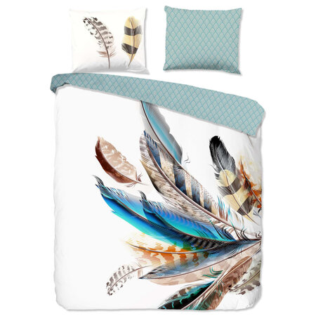 Good Morning Housse de couette FEATHER 200x200/220 cm Multicolore