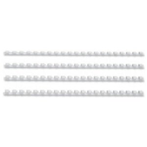 baguettes à relier plastiques, format A4, 28,0 mm, blanc Pack de 50 FELLOWES