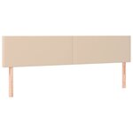 vidaXL Sommier à lattes de lit avec matelas Cappuccino 200x200 cm