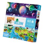 Puzzle 60 Pièces Dessus Dessous - La terre et l espace