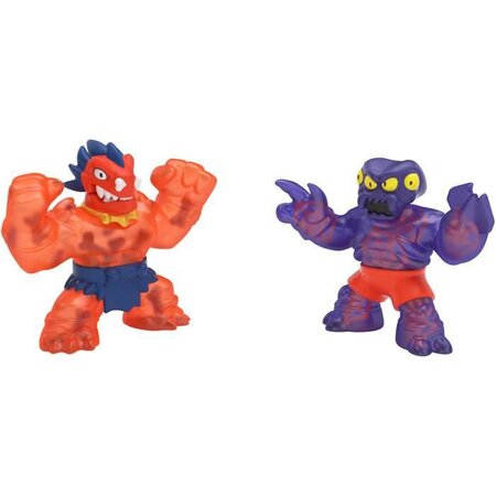 GOO JIT ZU Saison 3 Pack Duo Figurines 11 cm - Rouge et violet