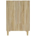 vidaXL Bureau Chêne sonoma 140x50x75 cm Bois d'ingénierie