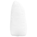 vidaXL Coussin de Dos Blanc 60 x 24 x 50 cm tissu