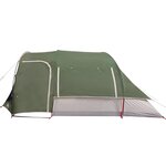 vidaXL Tente familiale 6 personnes vert imperméable