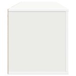 vidaXL Armoire à chaussures murale Blanc 100x35x38cm Bois d'ingénierie