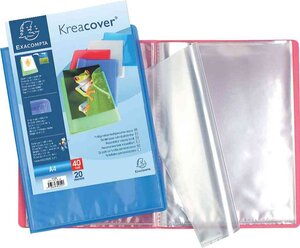 Protège-documents personnalisable  A4  assorties EXACOMPTA