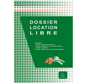 Dossier location libre x 5 EXACOMPTA