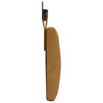 vidaXL Tête de lit suspendue Marron Velours