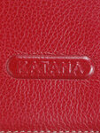 Serviette Architecte en cuir - KATANA - 36 cm - 1 soufflet - 69326-Rouge