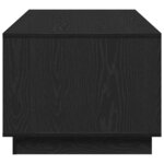 vidaXL Table basse Chêne noir 102 x 55 x 43 cm Bois d'ingénierie