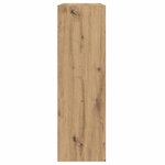 vidaXL Bibliothèque/Buffet chêne artisanal 66x30x98 cm bois ingénierie