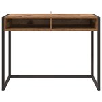 vidaXL Bureau Bois Ancien 100 x 50 x 75 cm Bois d'ingénierie