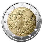 Bu : 2 euro commemorative 2022 : france (35 ans du programme erasmus)