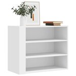 vidaXL Armoire murale blanc 75x35x60 cm bois d'ingénierie