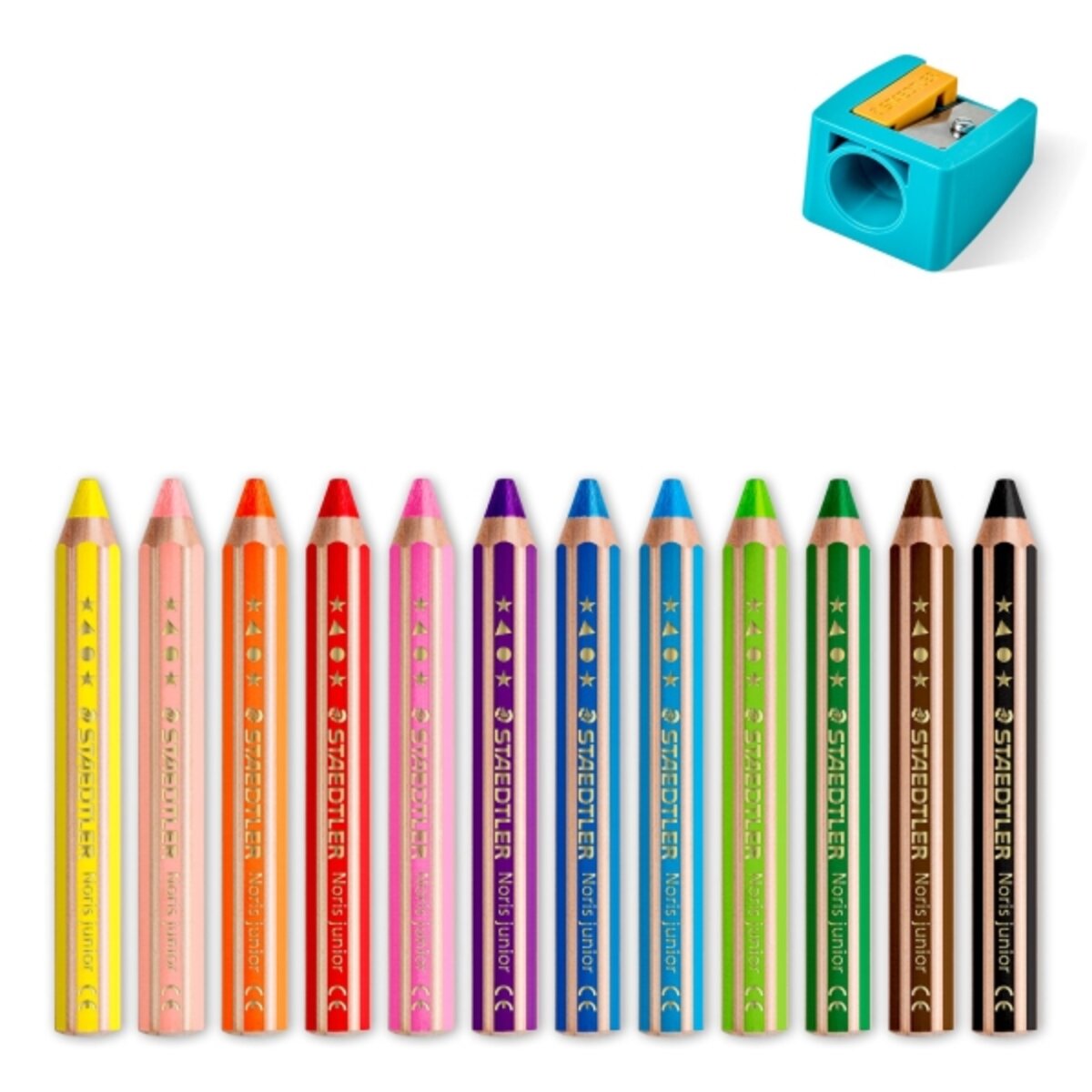 STAEDTLER 813 SLE ST Pâte à modeler Noris junior Couleurs de base standard STAEDTLER 813 SLE ST Pâte à modeler Noris junior Couleurs de base standard