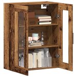 vidaXL Buffet vieux bois 69 5x34x90 cm bois d'ingénierie