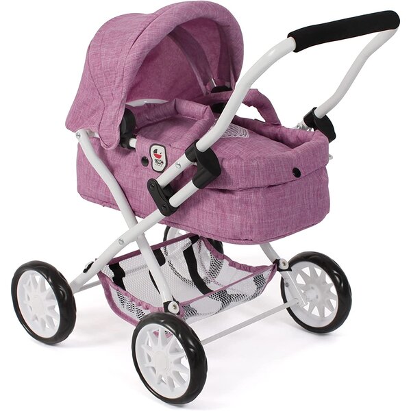 Bayer Chic 2000 555-62 - Poussette pour poupée SMARTY Jean rose