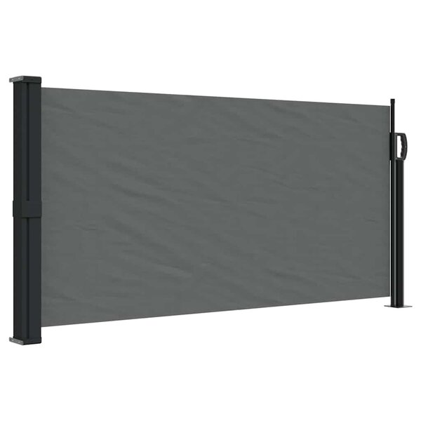 vidaXL Store latéral rétractable Anthracite 100x300 cm